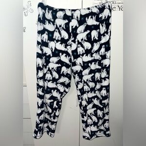 Woman Polar Bear Fleece pajama pants 2X/2XG ( 18-20W)